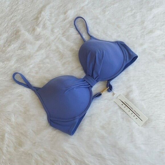 Maryan Mehlhorn UNDERWIRE Bikini TOP Sz 8 C - Picture 3 of 8